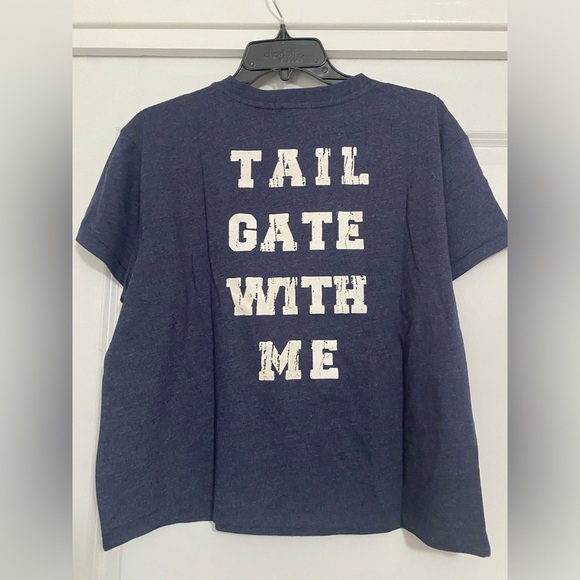 Wildfox Navy Blue Tailgate Graphic Tee - Picture 4 of 5